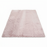 Faux Rabbit Fur Shaggy Rug – Ultra Soft Fluffy Machine Washable Area Rug for Bedroom, Living Room & Teen Room - 1