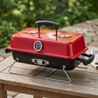 PORTABLE TABLETOP BBQ GRILL – CHARCOAL OUTDOOR GRILLS FOR CAMPING, PATIO, BEACH & BACKYARD - 1