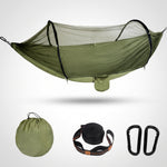 Camping Hammock with Mosquito Net – 1-2 Person, Nylon - 1
