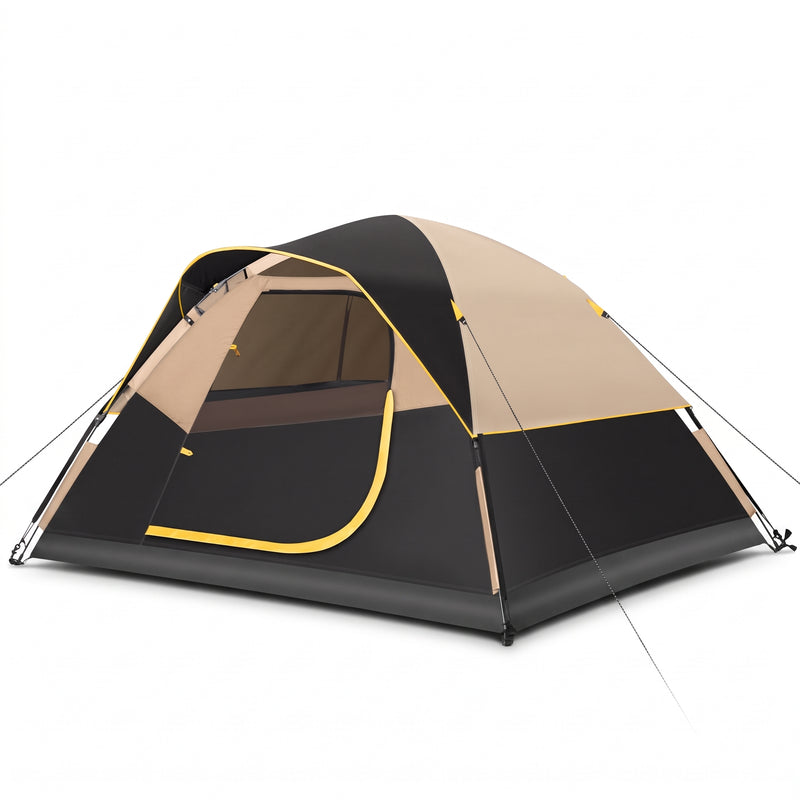 4-6 Person Instant Cabin Camping Tent with Rainfly & Carry Bag - 1