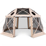 15x15 Pop-Up Gazebo Screen Tent – Large Outdoor Screen House with Mesh Walls & Carry Bag - 1