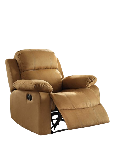 36" Brown Microfiber Recliner