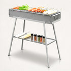 PORTABLE CHARCOAL HIBACHI GRILL – COMMERCIAL-QUALITY FOLDABLE BBQ GRILL FOR CAMPING, BACKYARD & OUTDOOR COOKING - 1
