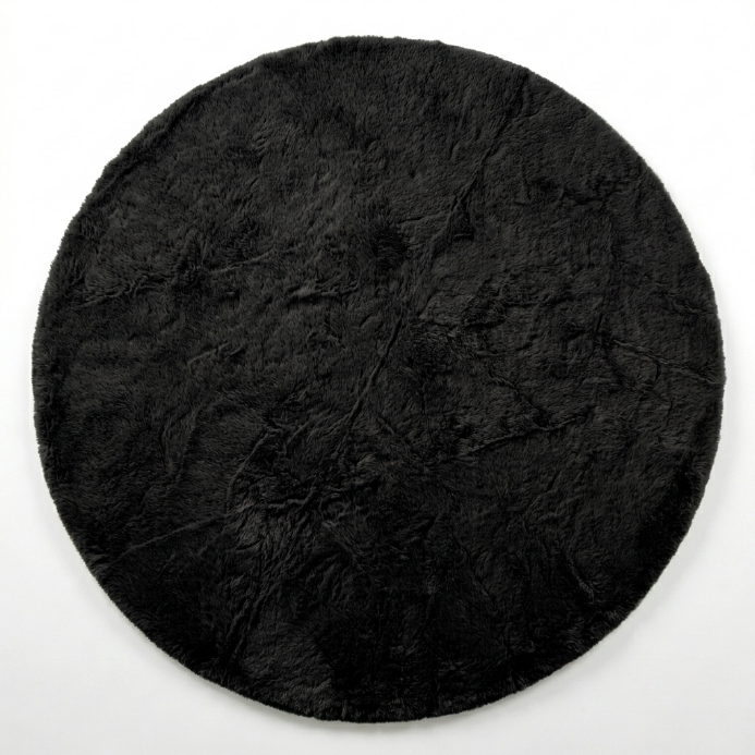 Faux Rabbit Fur Shaggy Rug – Ultra Soft Fluffy Machine Washable Area Rug for Bedroom, Living Room & Teen Room - 1