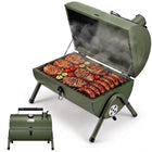PORTABLE TABLETOP BBQ GRILL – CHARCOAL OUTDOOR GRILLS FOR CAMPING, PATIO, BEACH & BACKYARD - 1