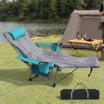 Premium Reclining Outdoor Camping Chair – Adjustable Comfort Seat - 1