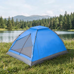 2-4 PERSON LIGHTWEIGHT BACKPACKING DOME CAMPING TENTS - 1