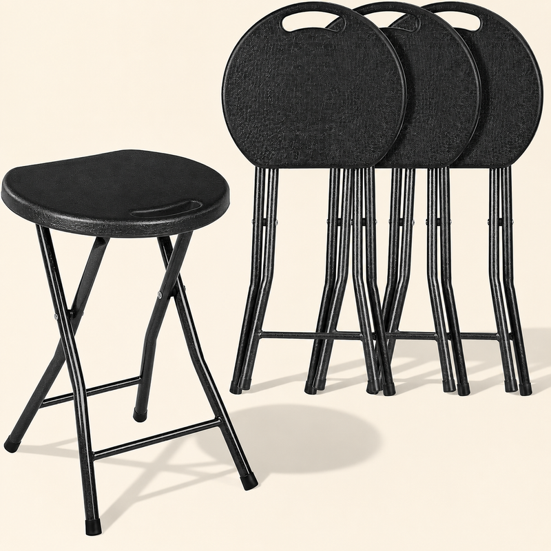 Foldable Table & Step Stool – Heavy-Duty, Portable, Adjustable Height, Indoor/Outdoor Use - 1