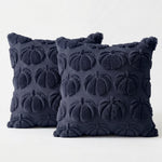 DECORATIVE PILLOW COVERS – 3D PUMPKIN SET OF 2 - 1