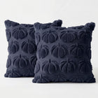 DECORATIVE PILLOW COVERS – 3D PUMPKIN SET OF 2 - 1