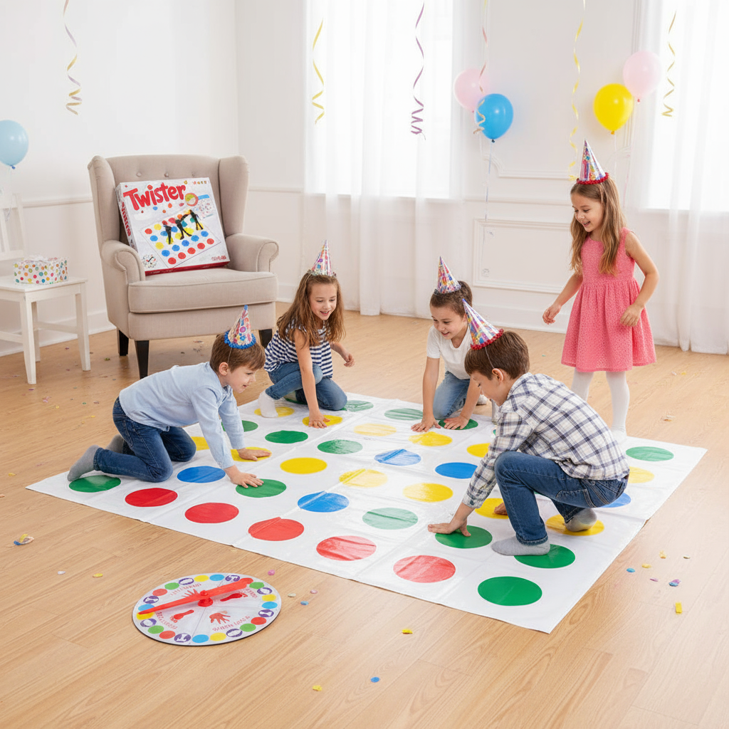 Twister Fun Game Outdoor Board Toy Family Friend Party Toys Twisting the Body for Children Adult Sports Interactive Group Toy