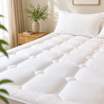 Waterproof Mattress & Pillow Protector – Breathable Quilted Mattress Cover with Deep Pocket - 1