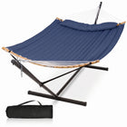 2-Person Hammock with Adjustable-Height Stand, Pillow & Carrying Bag - 1