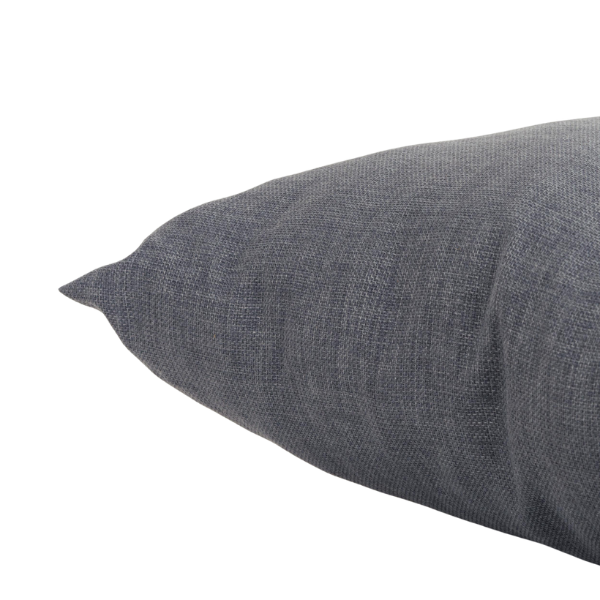 Modern and stylish 22" Granite Gray Indoor Outdoor Throw Pillow