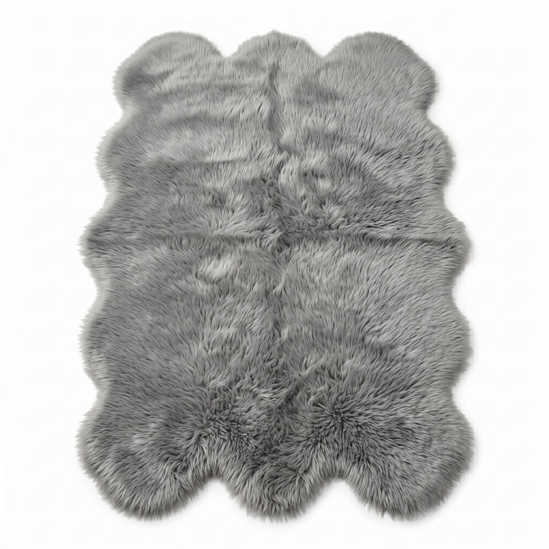 Plush Faux Fur Sheepskin Rug – Soft & Cozy Area Runner