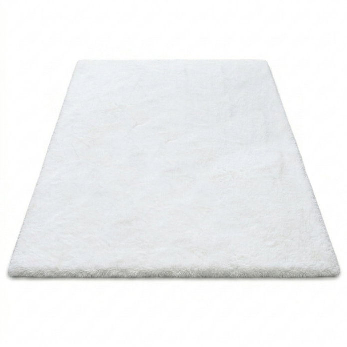 Faux Rabbit Fur Shaggy Rug – Ultra Soft Fluffy Machine Washable Area Rug for Bedroom, Living Room & Teen Room - 1