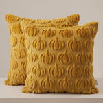 DECORATIVE PILLOW COVERS – 3D PUMPKIN SET OF 2 - 1