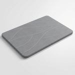 STONE BATH MAT – QUICK-DRY DIATOMACEOUS EARTH SHOWER MAT - 1