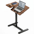 Adjustable Overbed Table With Wheels for Bed & Laptop - 1