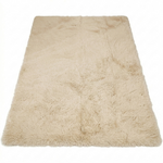 Faux Rabbit Fur Shaggy Rug – Ultra Soft Fluffy Machine Washable Area Rug for Bedroom, Living Room & Teen Room - 1