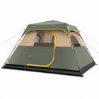 4-6 PERSON INSTANT CABIN CAMPING TENT – WATERPROOF FAMILY TENT WITH RAINFLY & CARRY BAG - 1