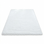Faux Rabbit Fur Shaggy Rug – Ultra Soft Fluffy Machine Washable Area Rug for Bedroom, Living Room & Teen Room - 1