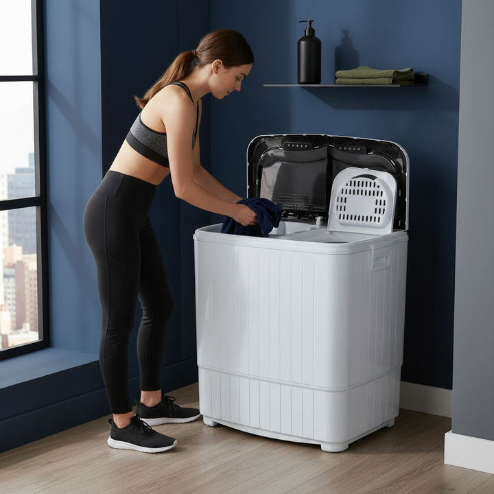 Automatic Gray Cover Washing Machine