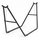 Adjustable 9-14FT Heavy-Duty Hammock Stand – 550-660LBS Outdoor/Indoor Steel Frame - 1