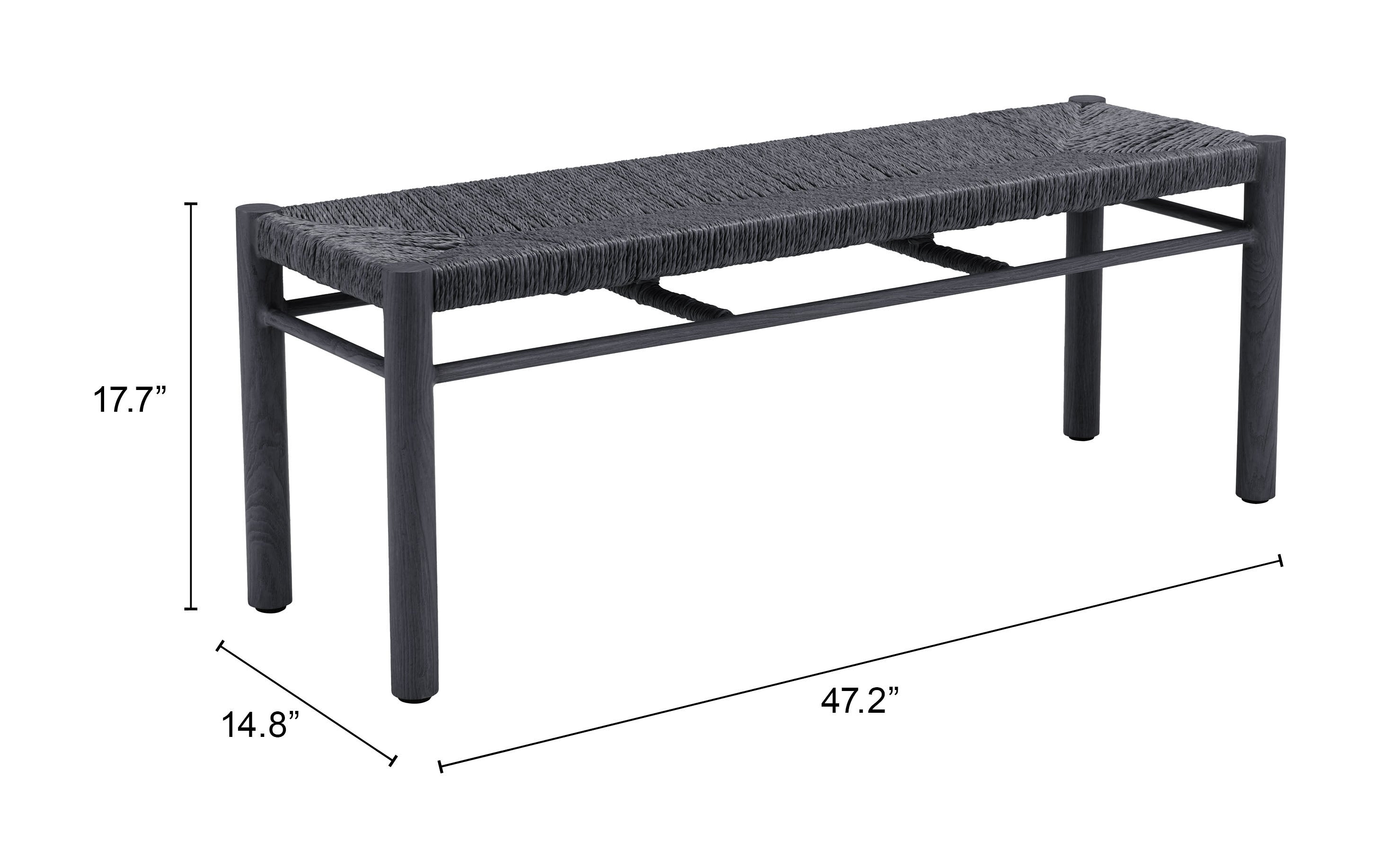 Iska Bench Black