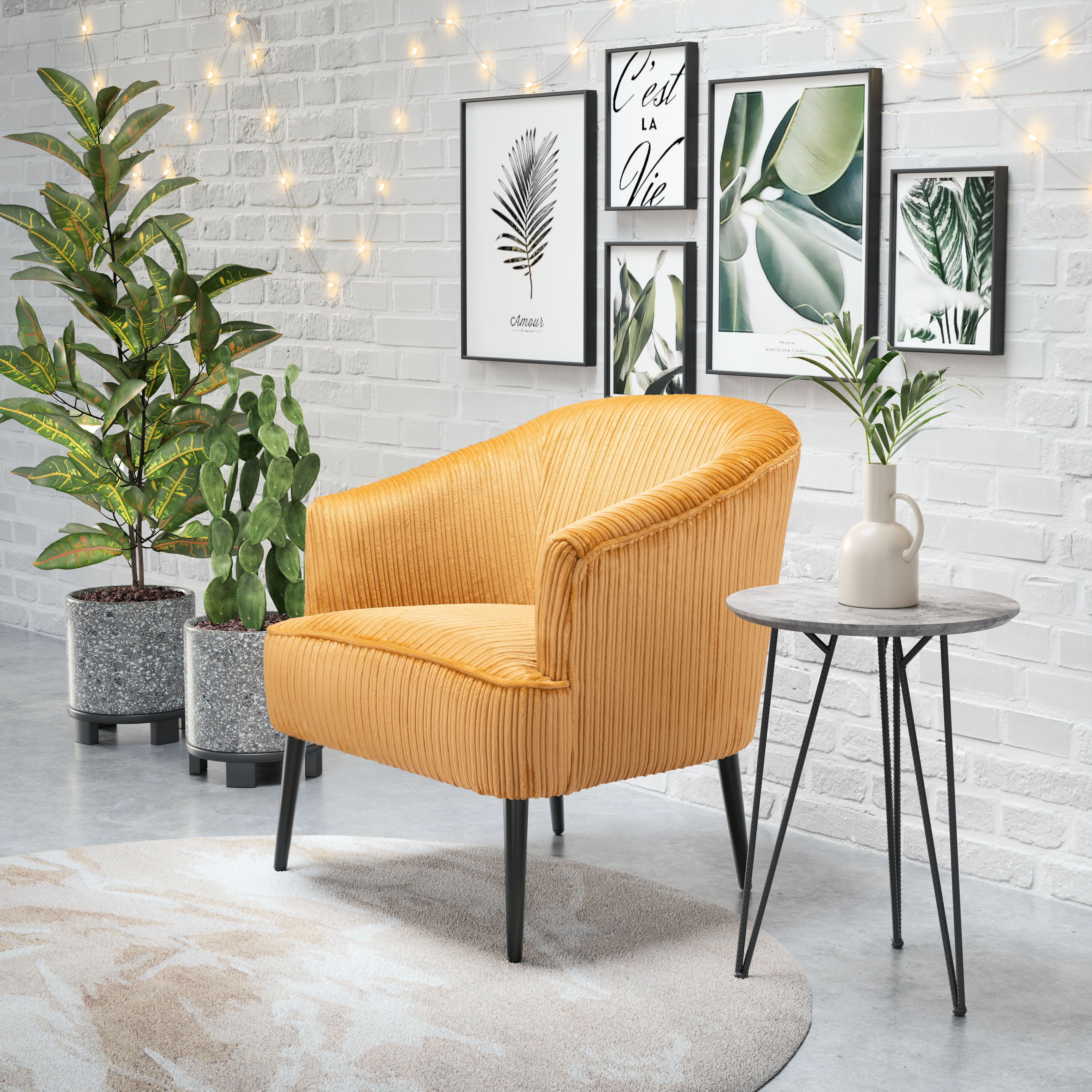 Ranier Accent Chair Yellow