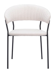 Josephine Dining Chair (Set of 2) Cream