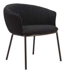 Essen Dining Chair Black & Bronze