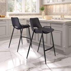 Desi Counter Stool Black