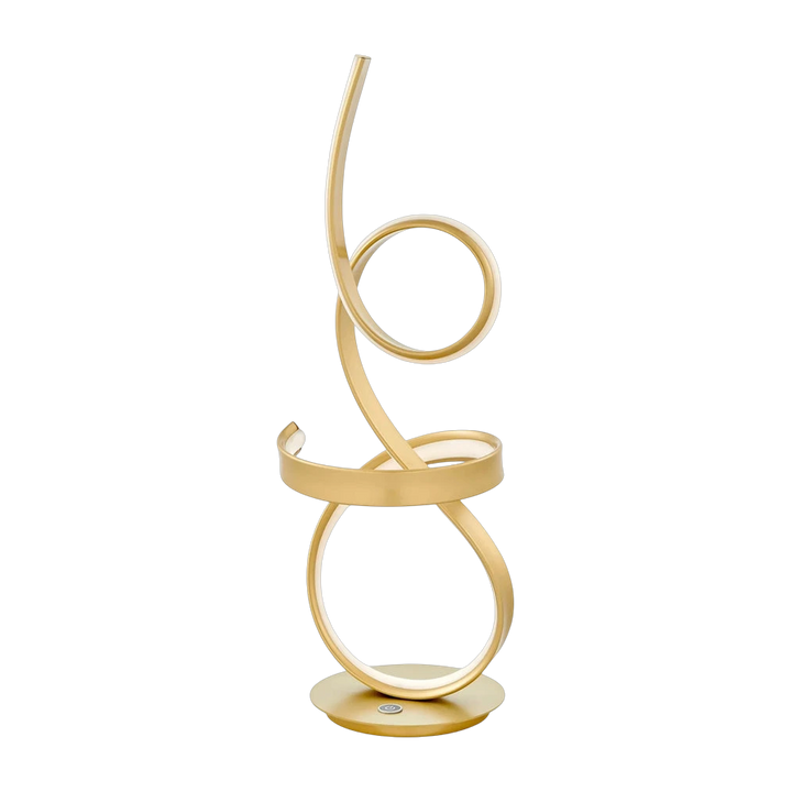 Amsterdam Luxe Touch Dimmer LED Table Lamp in Champagne Gold