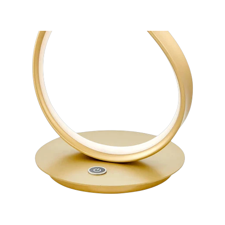 Amsterdam Luxe Touch Dimmer LED Table Lamp in Champagne Gold