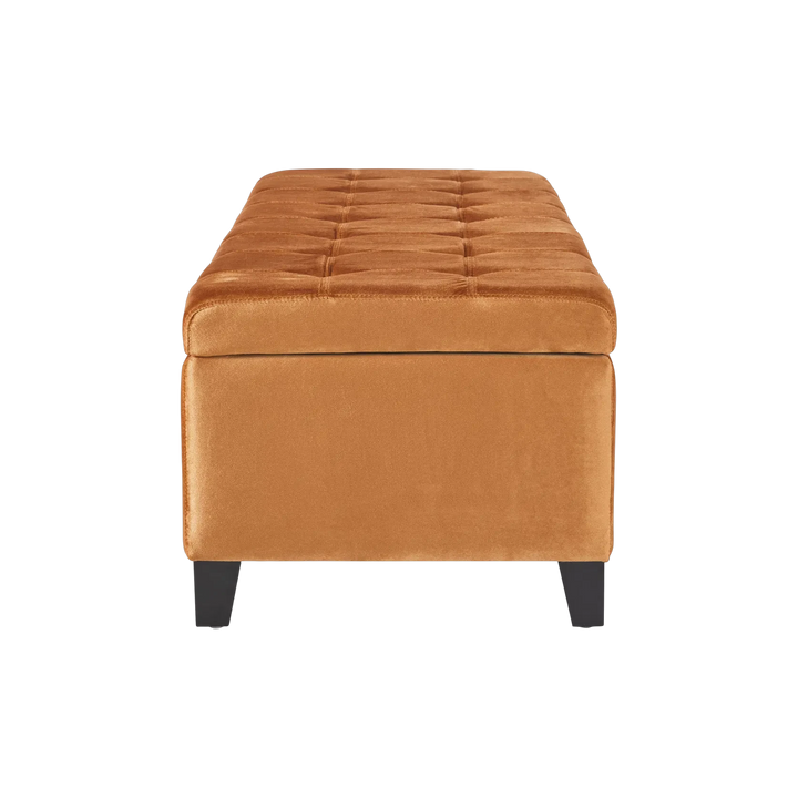 Modern Upholstered Storage Bench – Hidden Organizer & Seat | Entryway/Living Room Essential | Trufairs