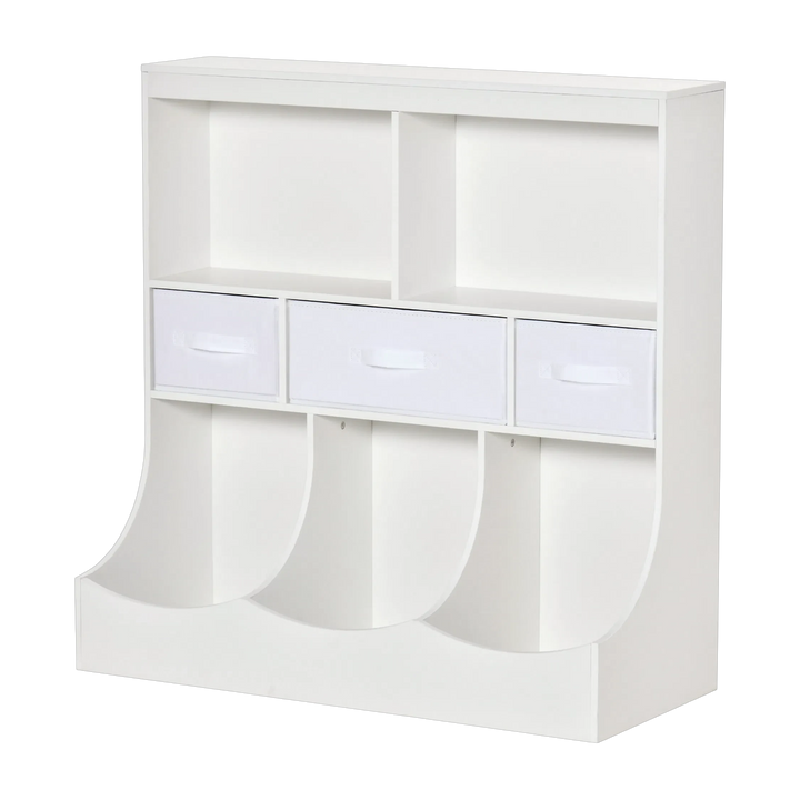 Kid’s Multi-Cubby Organizer – Tidy Storage for Playrooms & Bedrooms | Toy Cabinet | Trufairs