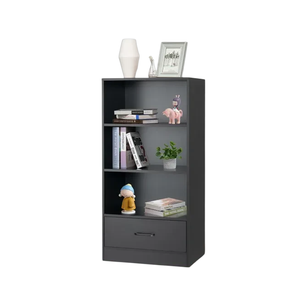 Modern 4-Tier Organizer – Maximized Storage for Every Room | Bookcase | Trufairs