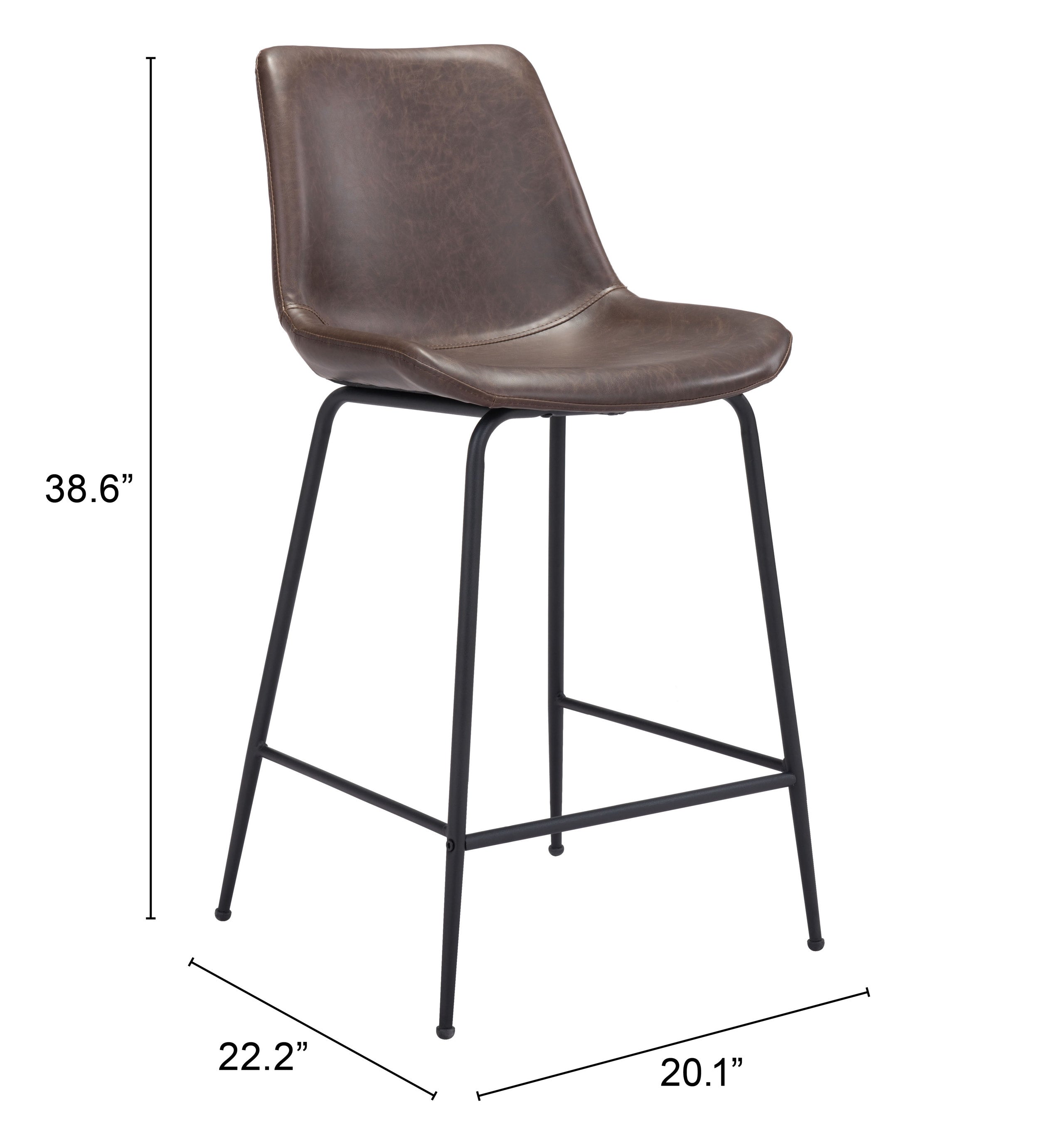 Byron Counter Stool Brown