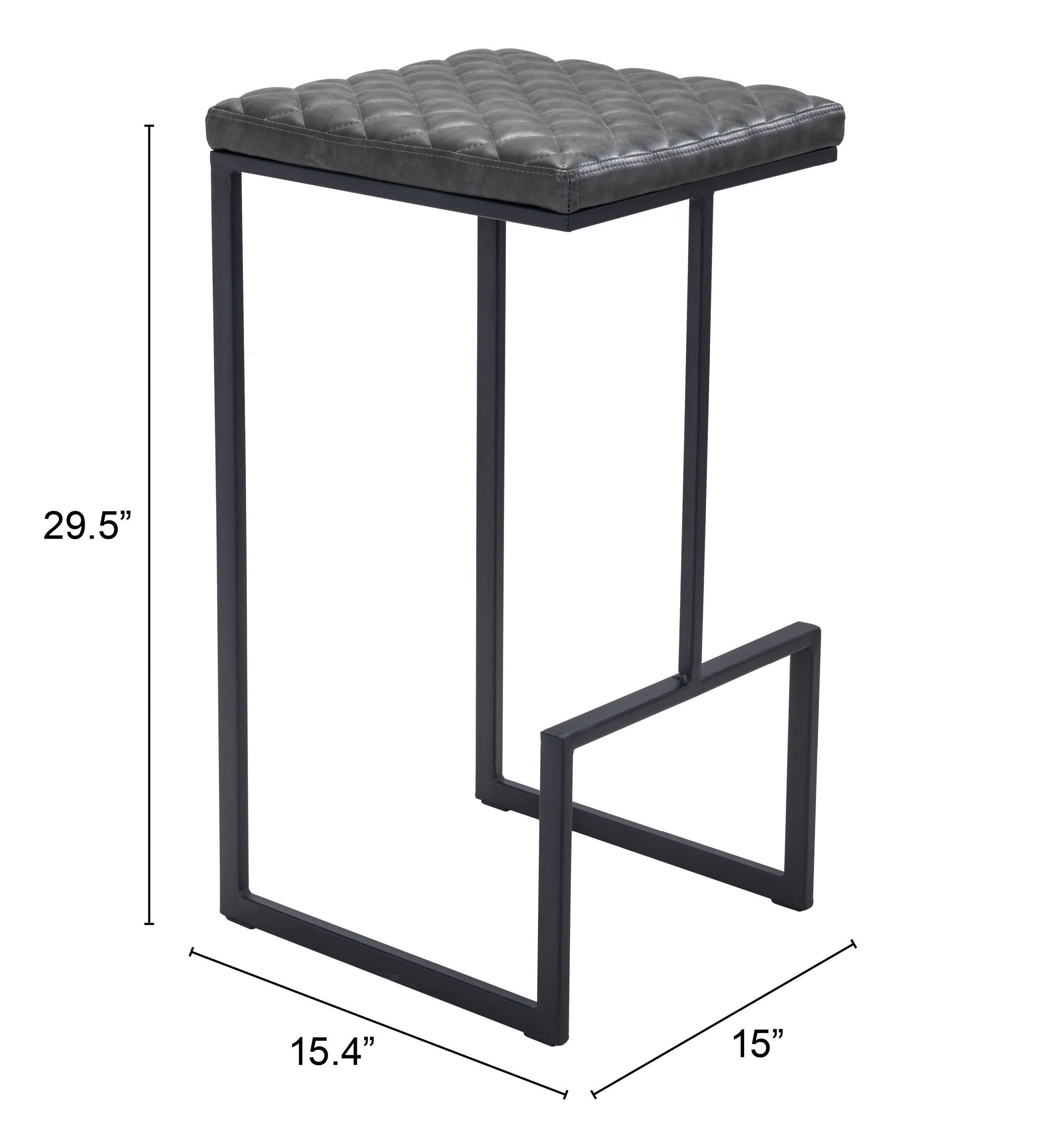 Element Barstool Gray