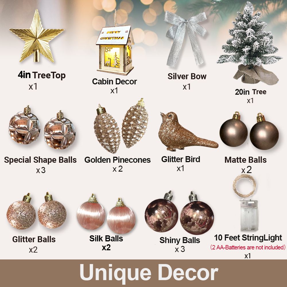 22in Tabletop Christmas Tree