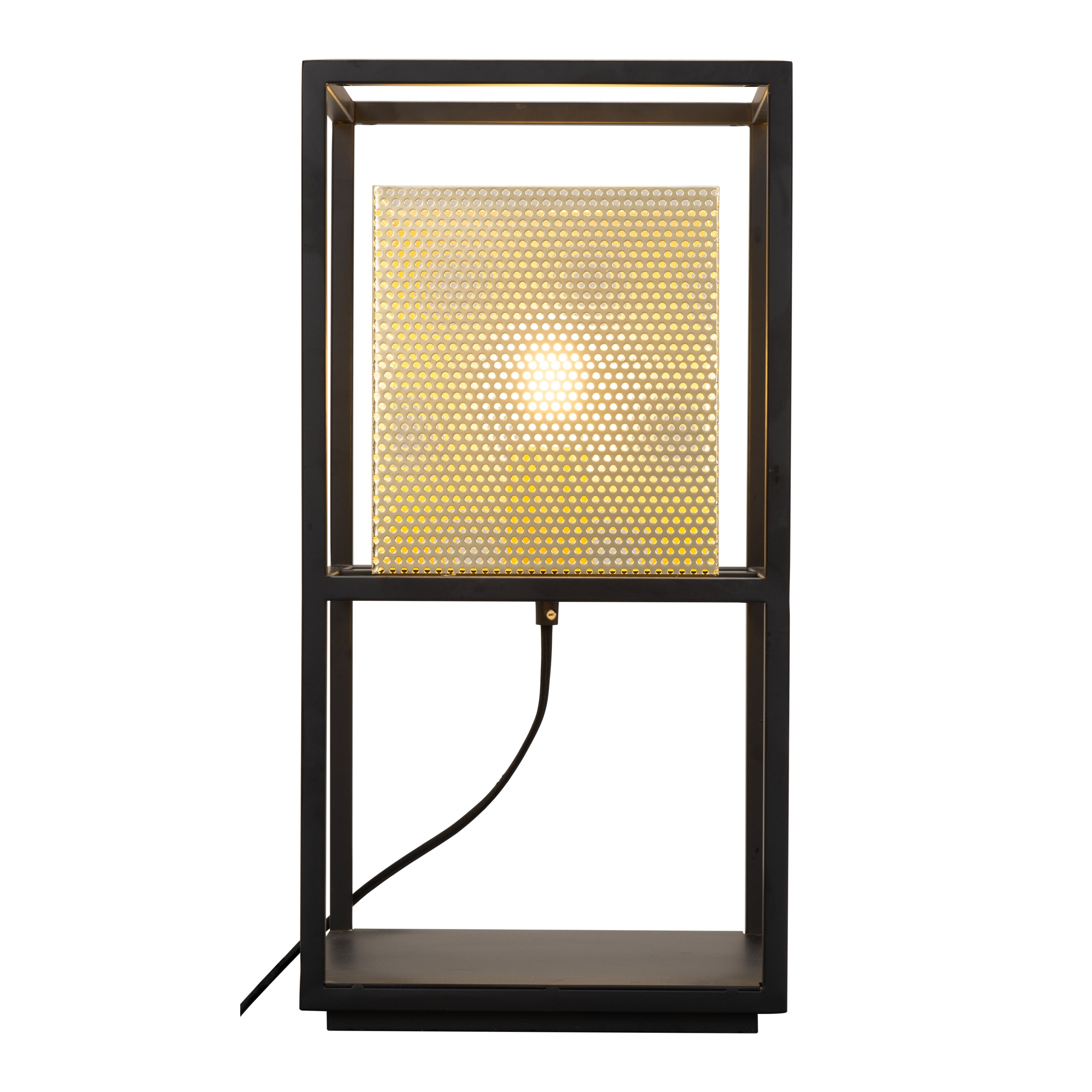 Yves Table Lamp Gold & Black