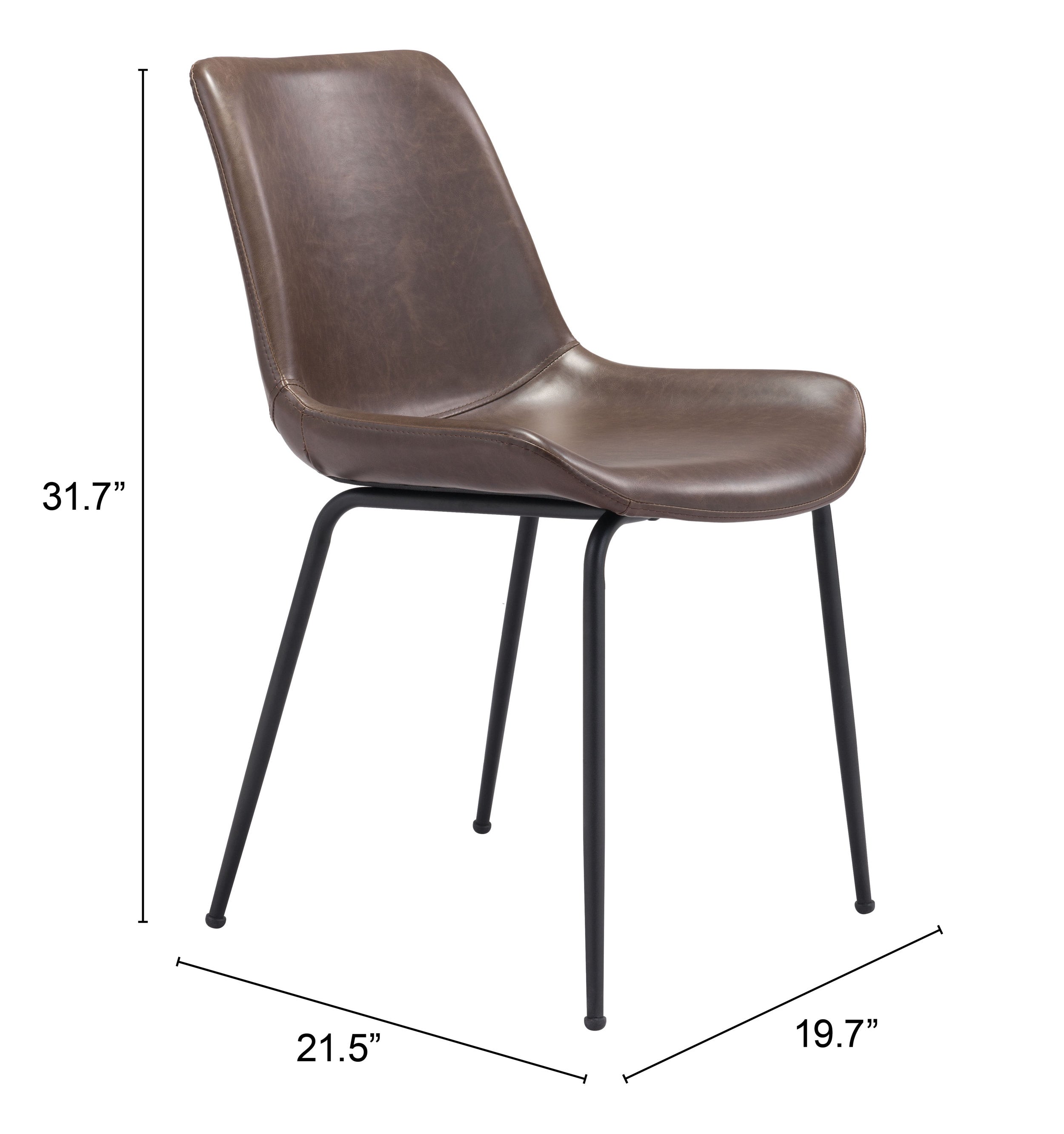 Byron Dining Chair Brown