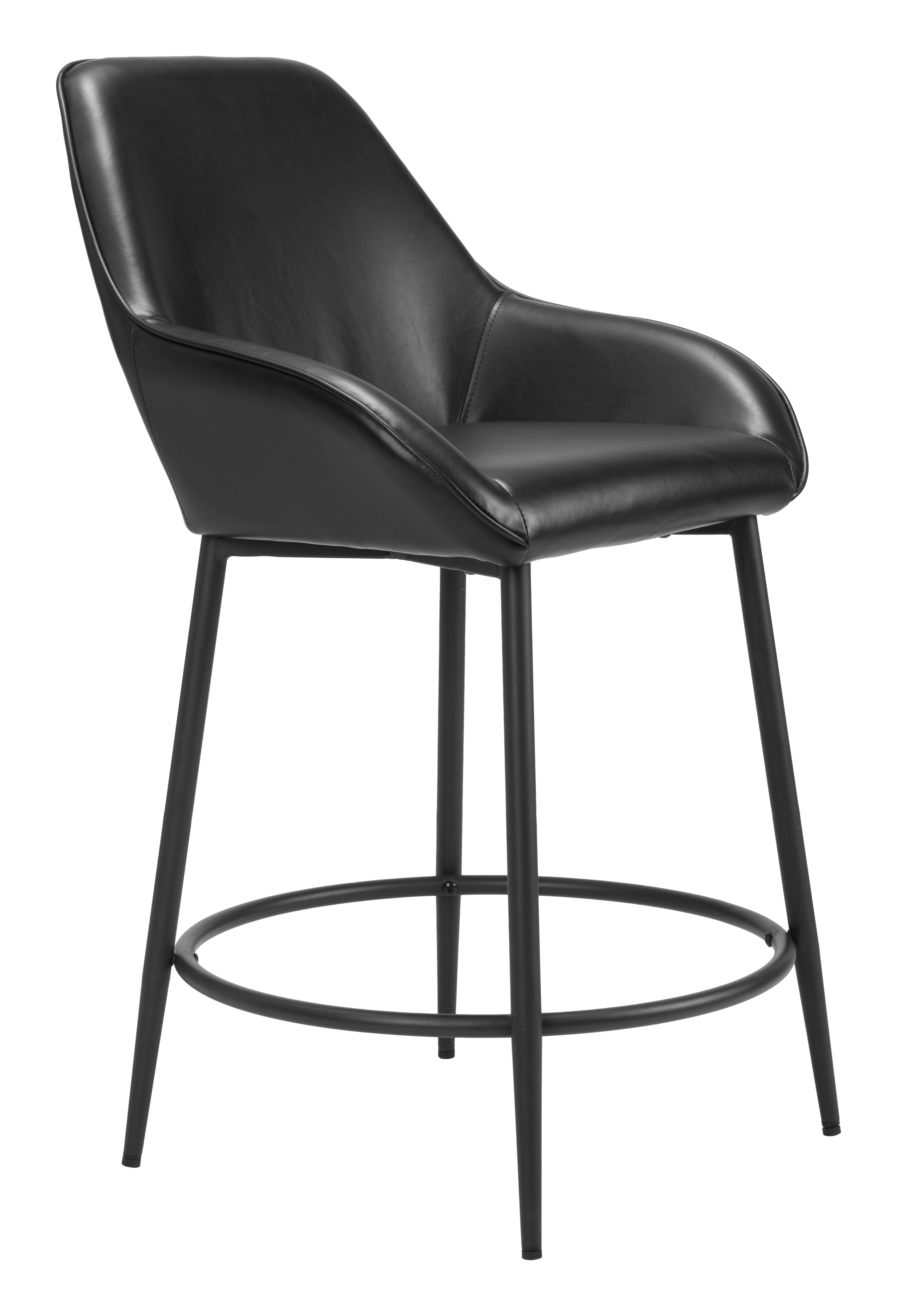 Vila Counter Stool Black