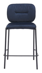 Plat Counter Stool Blue