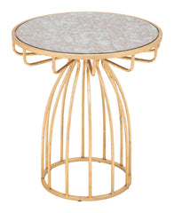 Silo Side Table Gold