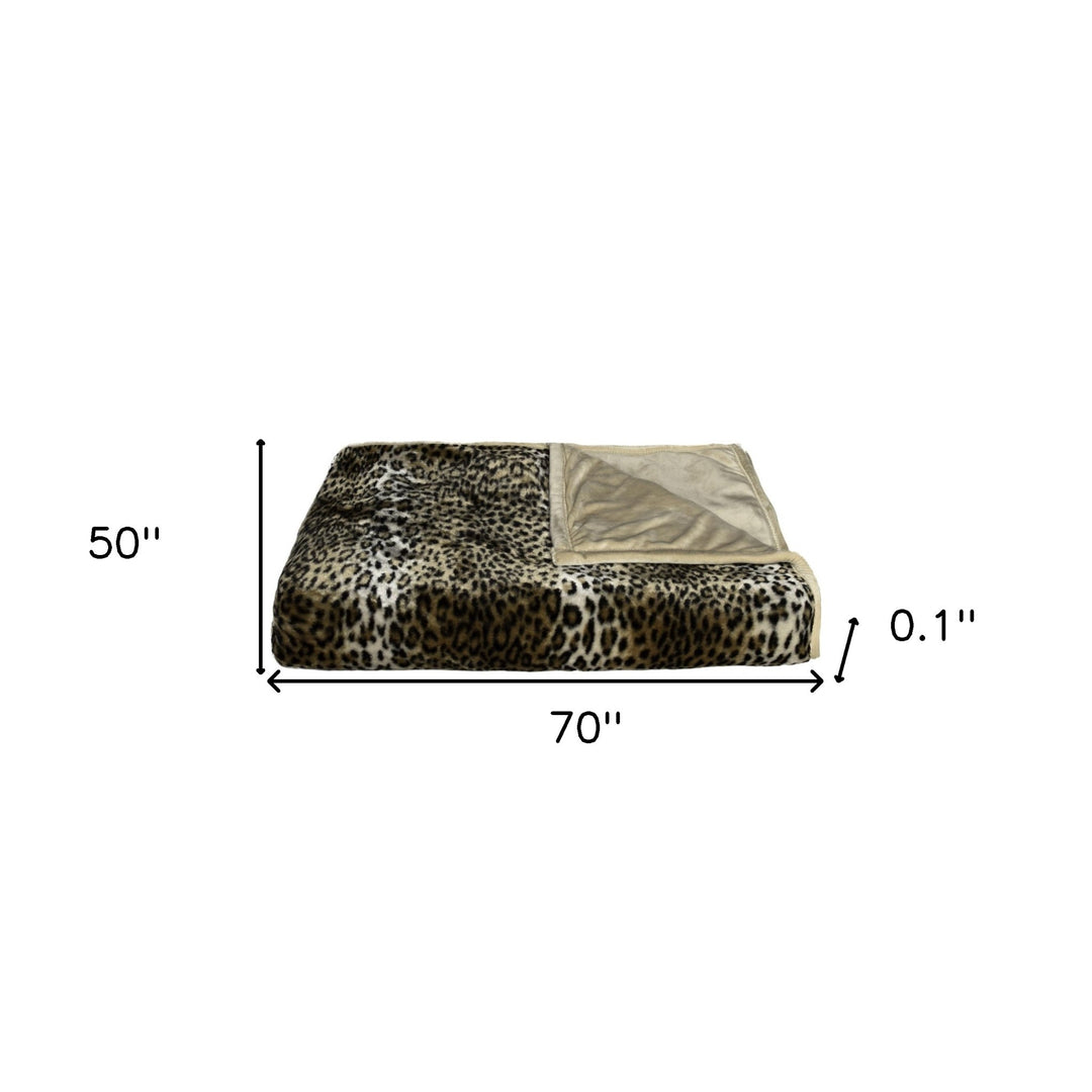 IvoryFur Luxe Embroidered Faux Fur Throw – Reversible Plush Blanket | Designer Accent | Trufairs