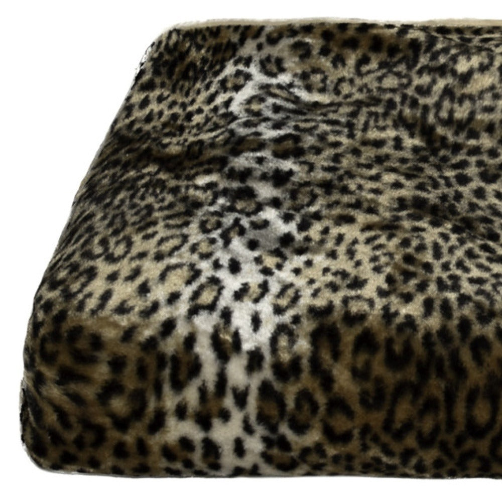 IvoryFur Luxe Embroidered Faux Fur Throw – Reversible Plush Blanket | Designer Accent | Trufairs