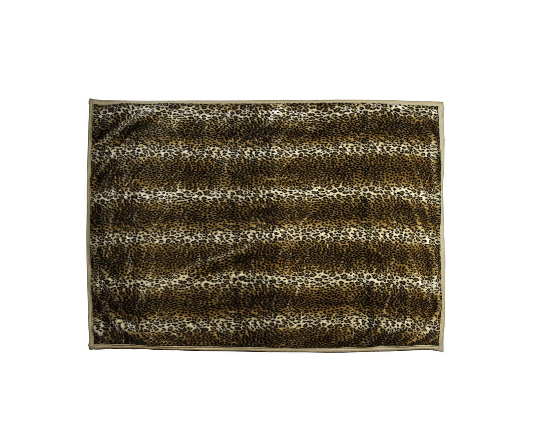 IvoryFur Luxe Embroidered Faux Fur Throw – Reversible Plush Blanket | Designer Accent | Trufairs