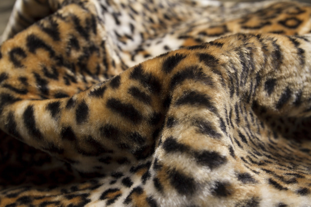 IvoryFur Luxe Embroidered Faux Fur Throw – Reversible Plush Blanket | Designer Accent | Trufairs